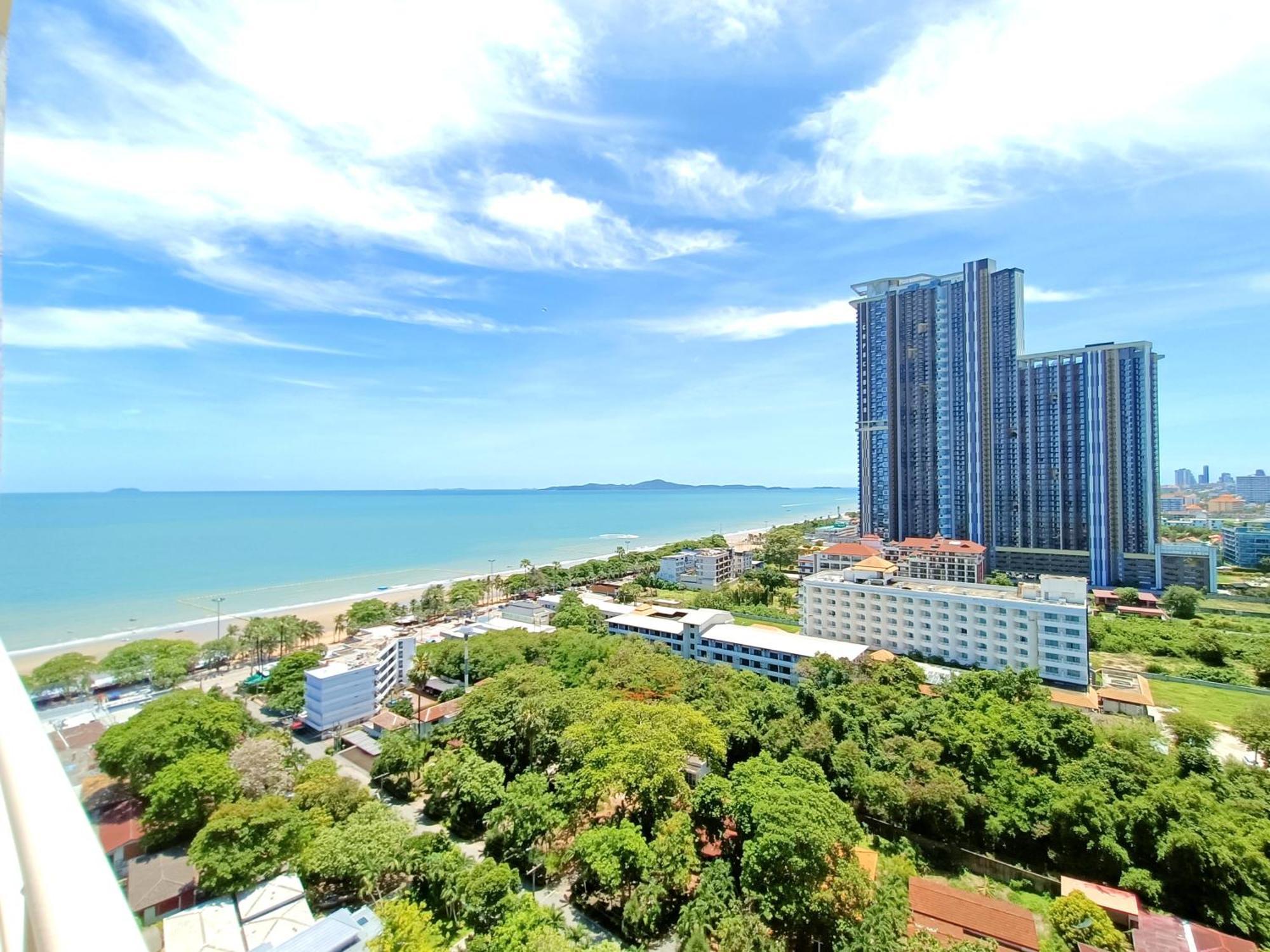 Sea View Beachfront Condos Pattaya Jomtien pláž Exteriér fotografie